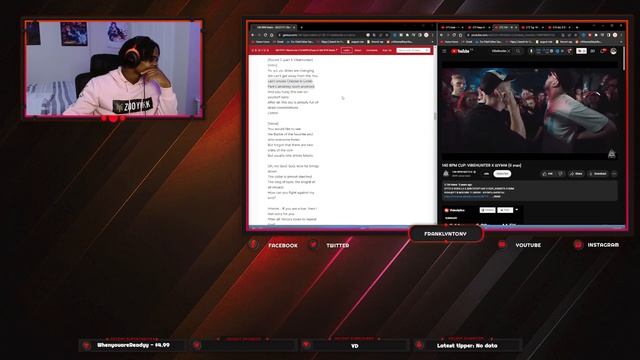 FRANKLYN REACTS TO 140 BPM CUP: *VIBEHUNTER X ШУММ* (II этап)