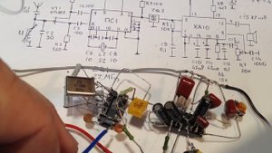 Супергетеродинный радиоприемник на 27МГц.