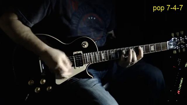 Blues on Digitech TRIO+ POP (styles 7 and 4) Gibson Les Paul Signature T смотреть онлайн