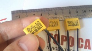 100NF/275VAC x2 Capacitor, 220NF/275VAC Capacitor, 330NF/275V, 0.1uF/275V, 0.22uF/275V, 0.33uF/275V