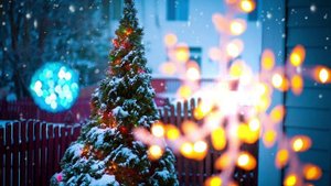 Футаж на Новый год, бесплатный фон-футаж с музыкой для новогодних мероприятий