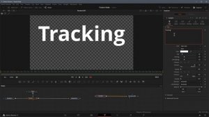 Motion Text Tracking with Fusion Tracker Node in DaVinci Resolve