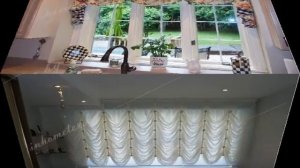 Французские шторы и тюль в зал в Минске