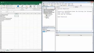 Пользовательская функция Excel