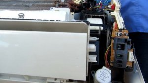 AR SPLIT (PANASONIC) INVERTER COMO DESMONTAR EVAPORADOR DESMONTADO PARTE 02