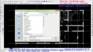 Import Autocad file into Orion 720p