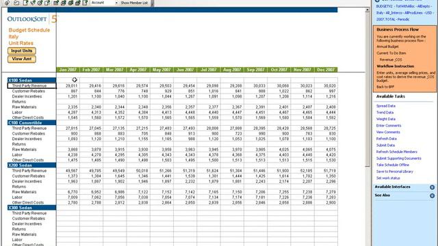 SAP BPC Budgeting Demo 2 How to Input Revenue and COS into Your Budgeting Process смотреть онлайн