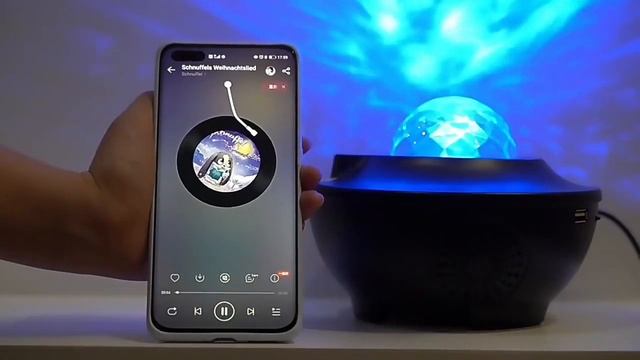 Multi-function button remote control night decoration starry projector lamp