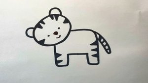 Как нарисовать тигра