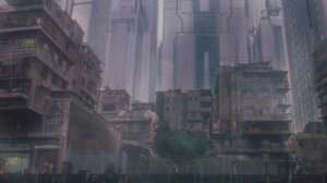 Ghost in the Shell Ambience  ASMR  STUDY, RELAXING, SLEEP
