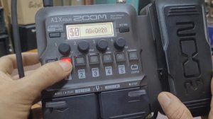 zoom a1x four pedal para guitarra acustica economico