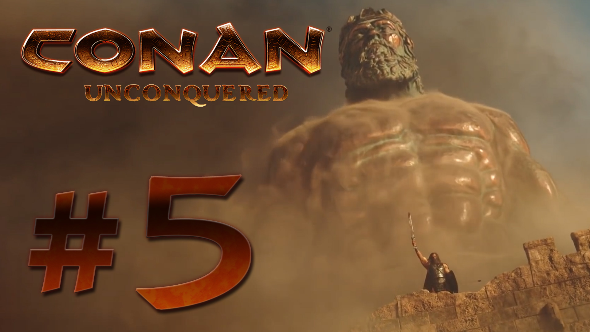 Conan Unconquered - Защита Хорайи ч. 2- Неформатное выживание на стримах [#5] | PC (2019 г.)