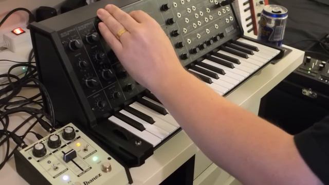 KORG ms-20 mini jam session смотреть онлайн