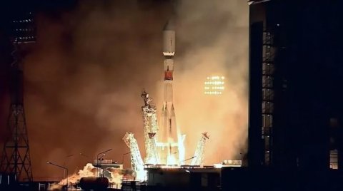 Ракета «Союз-2.1б» с первым спутником группировки «Сфера» стартовала с космодрома Восточный.