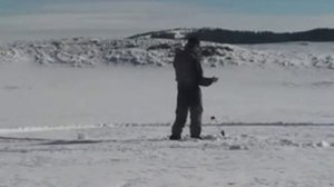 Форелевая рыбалка на Алтае зимой