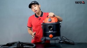 Máy hút bụi, & Thổi hơi nóng 1400W/20L YATO  YT-85700 #0936318800