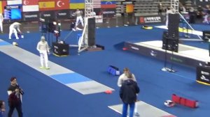 2017 사브르 그랑프리2017 SK telecom fencing Grand Prix RESHETNIKOV Veniamin-BAZADZE Sandro 32강전