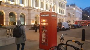 Лондон зимой. Прогулка по зимней Великобритании. Вечерняя прогулка по Лондону.