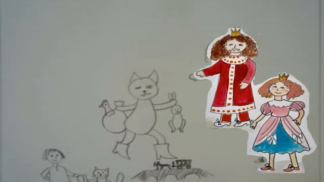 Слушаем и рисуем сказку "Кот в сапогах" смотреть онлайн
