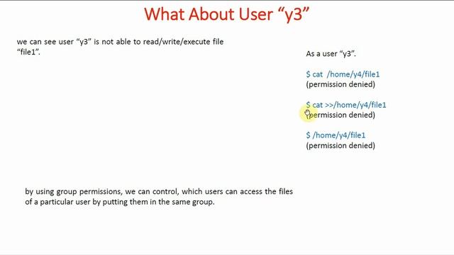 115 Group Permissions in Linux - 3 | Linux Tutorial | Linux Commands | Linux for Beginners