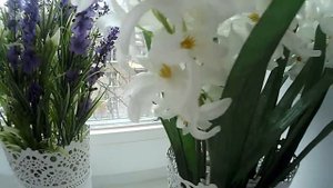 Композиции из искусственных цветов