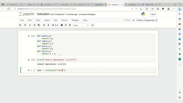 Calculator | Top 10 Basic Python Project To Learn Basics Of Python | 10 Days of Coding Challenge