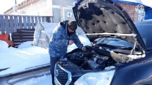 Замена ламп ДХО и БД огней на Датсун он-до .