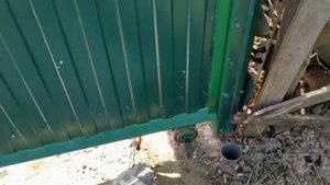Откатные ворота на даче своими руками. Часть 1.