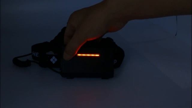 Налобный фонарь с зумом и функцией POWER BANK смотреть онлайн