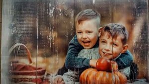 Печать фото на натуральном дереве.