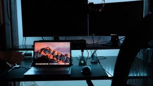 INTPW USB C to VGA Adapter, USB C to HDMI 4K Multiport Adapter