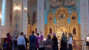 Антифоны изобразительные 1-й, 2-й (Муз. Игоря Шульги). Регент Екатерина Артюхова.