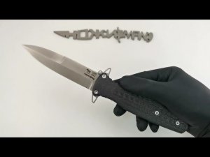 Saro нож Варанг "Special For Nozhiman" сталь Elmax, рукоять Carbon fiber - Обзор НожиMAN