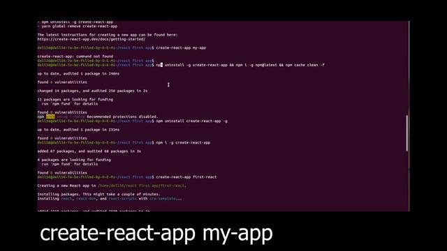 You are running `create-react-app` 4.0.2, which is behind the latest release (4.0.3).