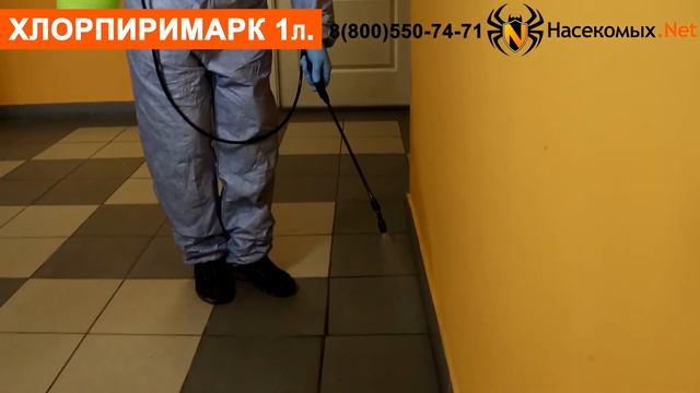 Средство Хлорпиримарк от клопов и других насекомых