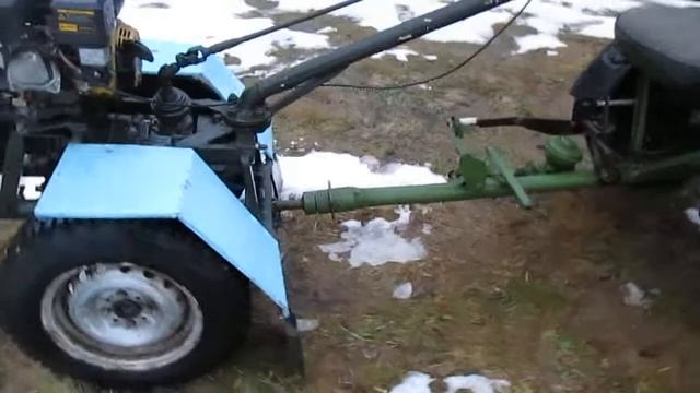 самодельный мотоблок 3
