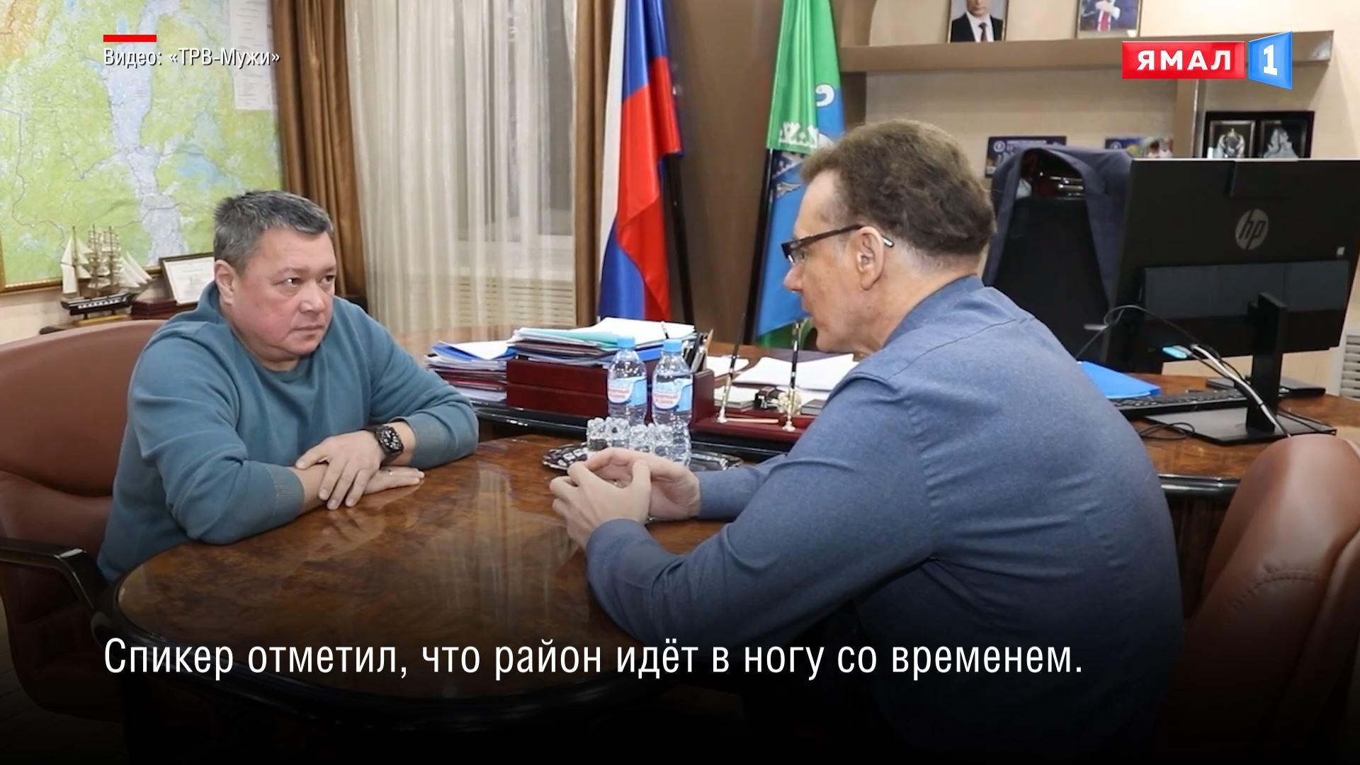 Председатель ямальского парламента Сергей Ямкин посетил Шурышкарский район