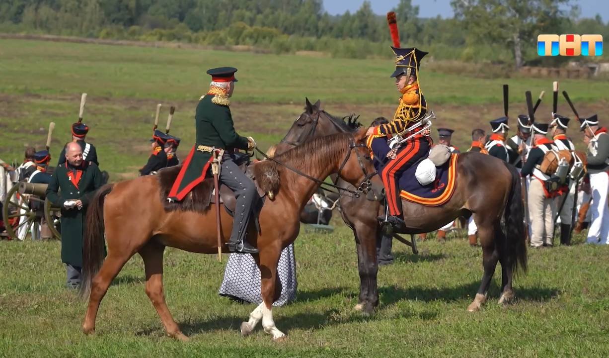Реконструкторы воссоздали Бородинское сражение спустя 212 лет