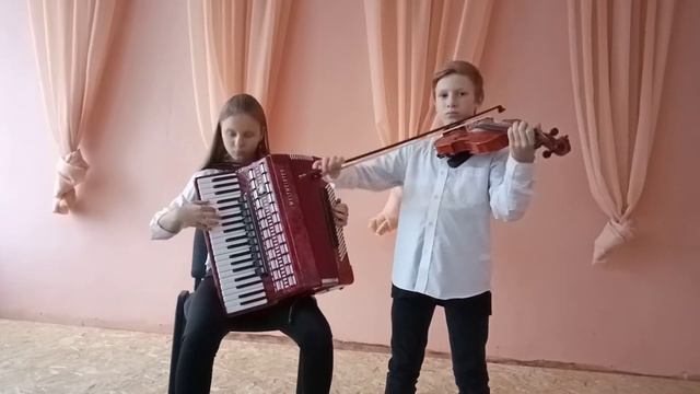 Дует "Натхнення" (скрипка, акордеон)  ПолтаваБіолус Марія та Богдан. "Вальс Французької Венесуели"