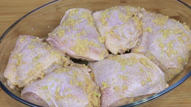 Куриные бёдра в лимонно-имбирном маринаде. Новогоднее меню 2022 / Chicken thighs. Eng sub