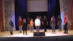 Мастер-класс театрального кружка "Кудесники". Часть 1