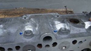 ГБЦ. Ремонт резьб под форсунками 1,7 D