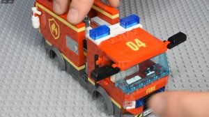 Пожар в бургер-кафе лего 60214 быстрая сборка (Lego 60214 Burger Bar Fire Rescue Speed Build)