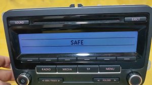 VWZ1Z2 5M0 035 186AA VW Radio LOW EU G+BVX DECODE