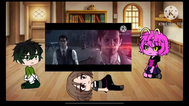 Mha reacts to the evil within pt1 смотреть онлайн