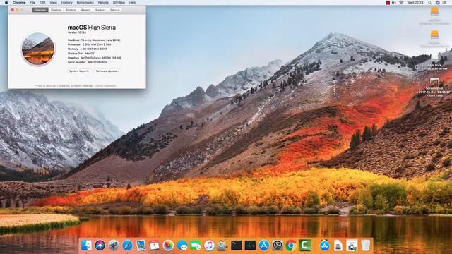 MacOS High Sierra 10 13 1 sur MacBook 5.1 Non Supporter смотреть онлайн