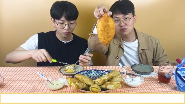 [Бабушкина радость]Реакция иностранцев на Блины/Корейцы пробуют Блины/Иностранцы пробуют Блины смотреть онлайн