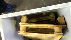 Шредер WS 850 утилизация поддонов