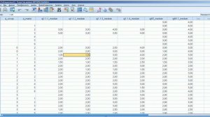 Агрегирование данных в SPSS пример