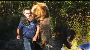 Face to face with a bear.